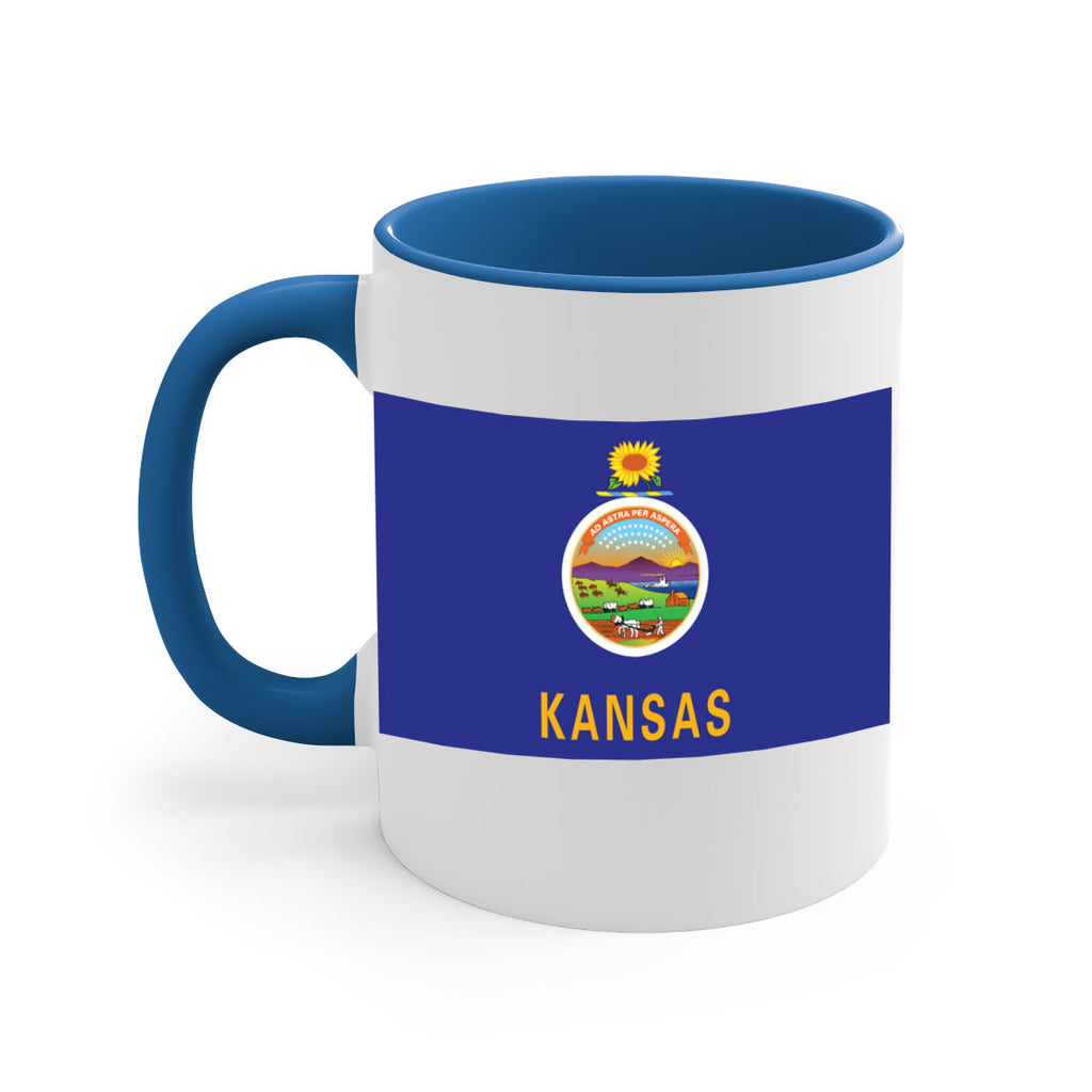 Kansas 36#- Us Flags-Mug / Coffee Cup