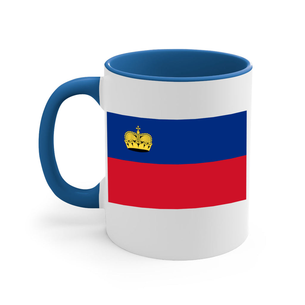 Liechtenstein 99#- world flag-Mug / Coffee Cup