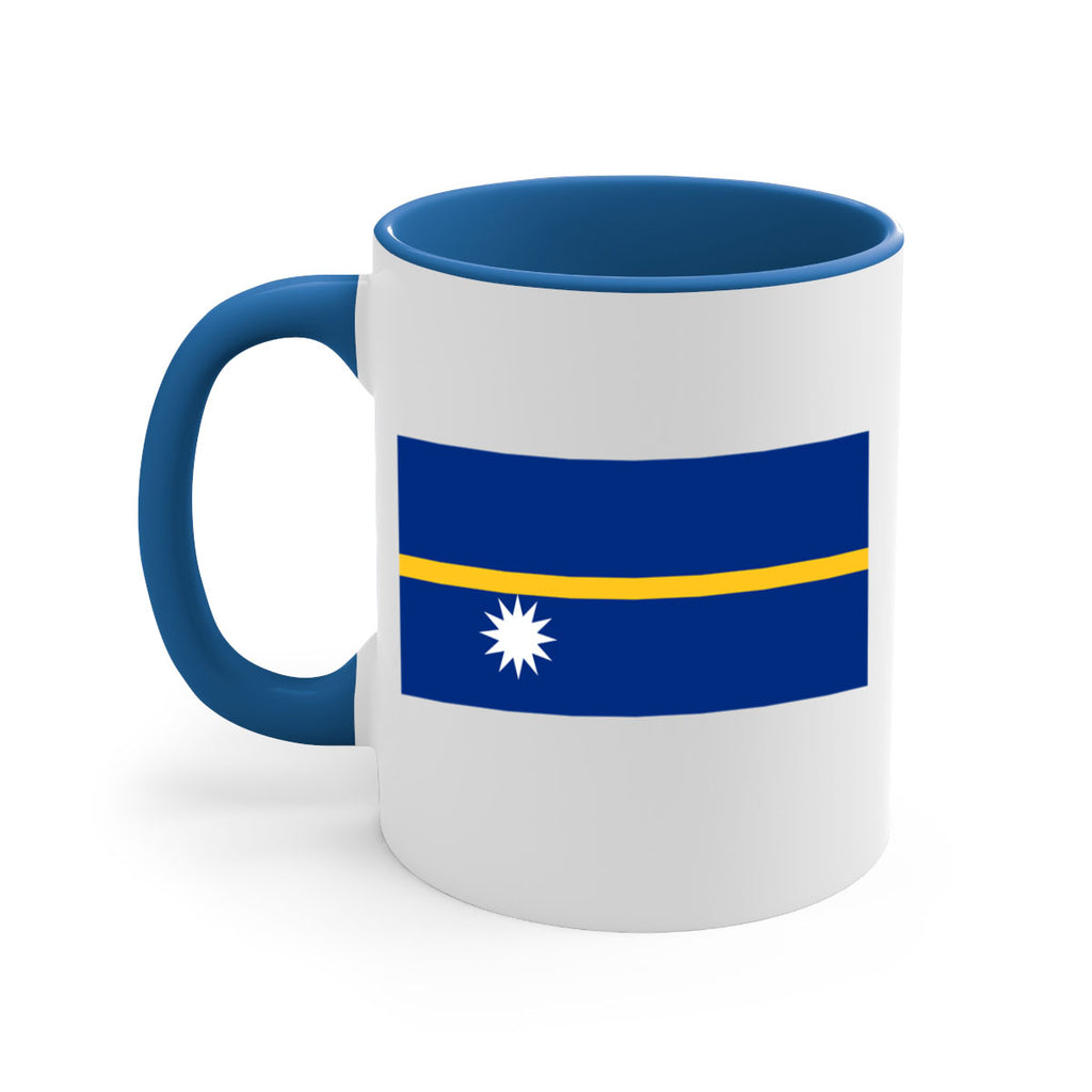 Nauru 77#- world flag-Mug / Coffee Cup