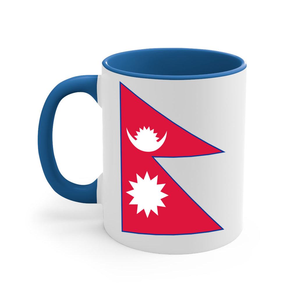 Nepal 76#- world flag-Mug / Coffee Cup