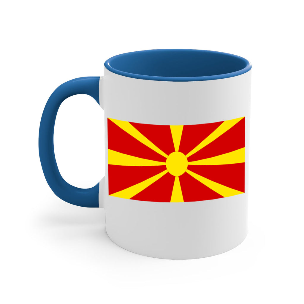 North Macedonia 69#- world flag-Mug / Coffee Cup