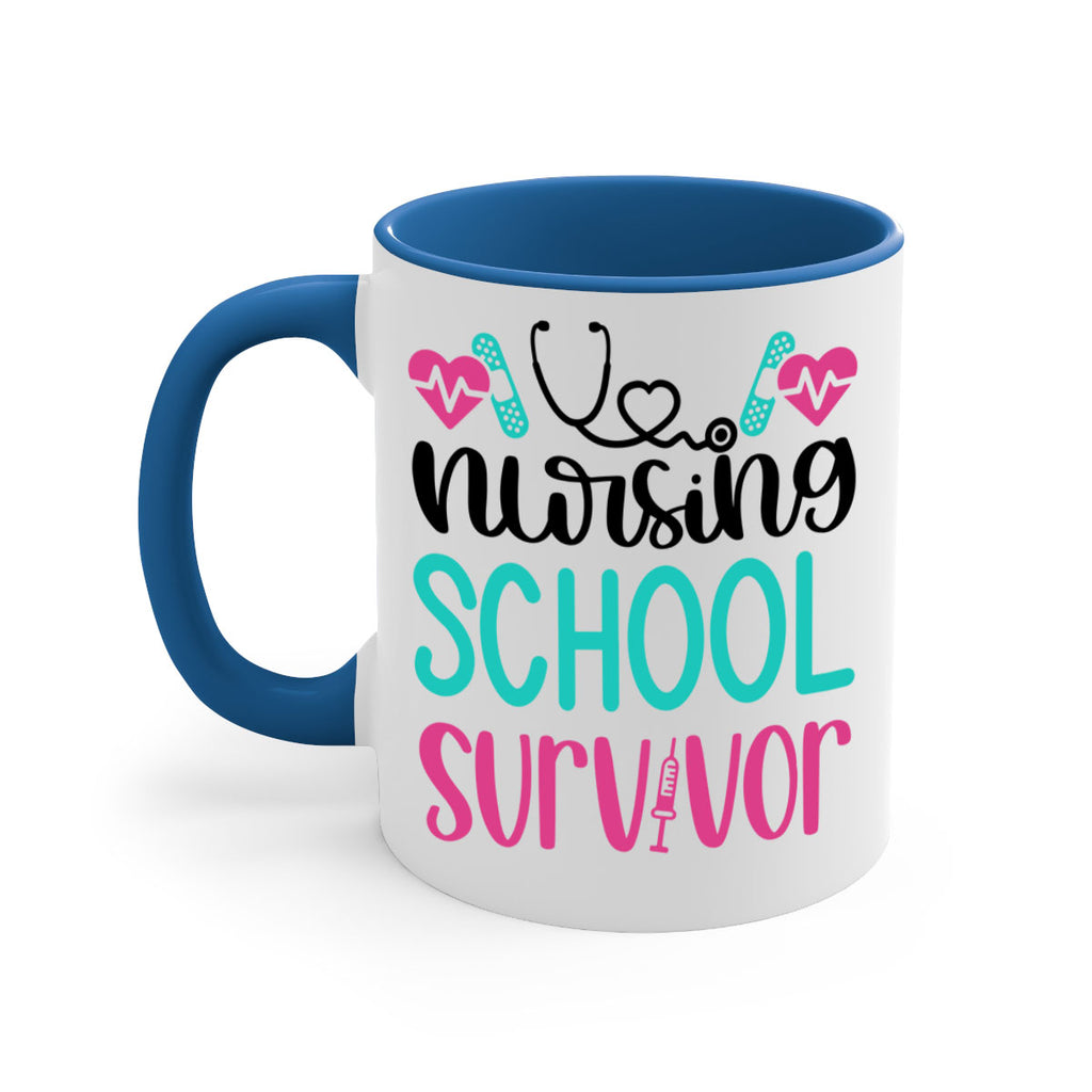 Nursing School Survivor Style Style 63#- nurse-Mug / Coffee Cup