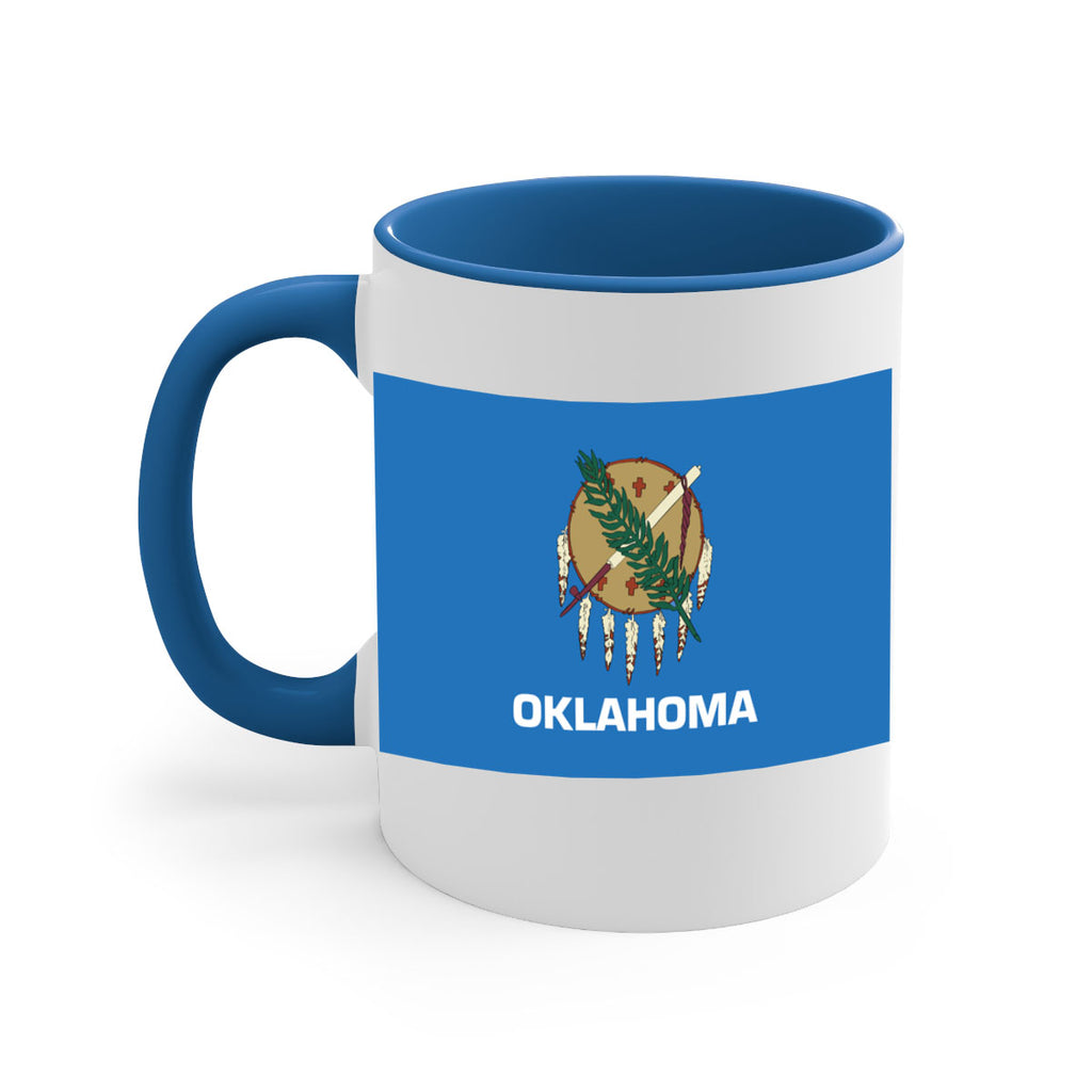 Oklahoma 16#- Us Flags-Mug / Coffee Cup