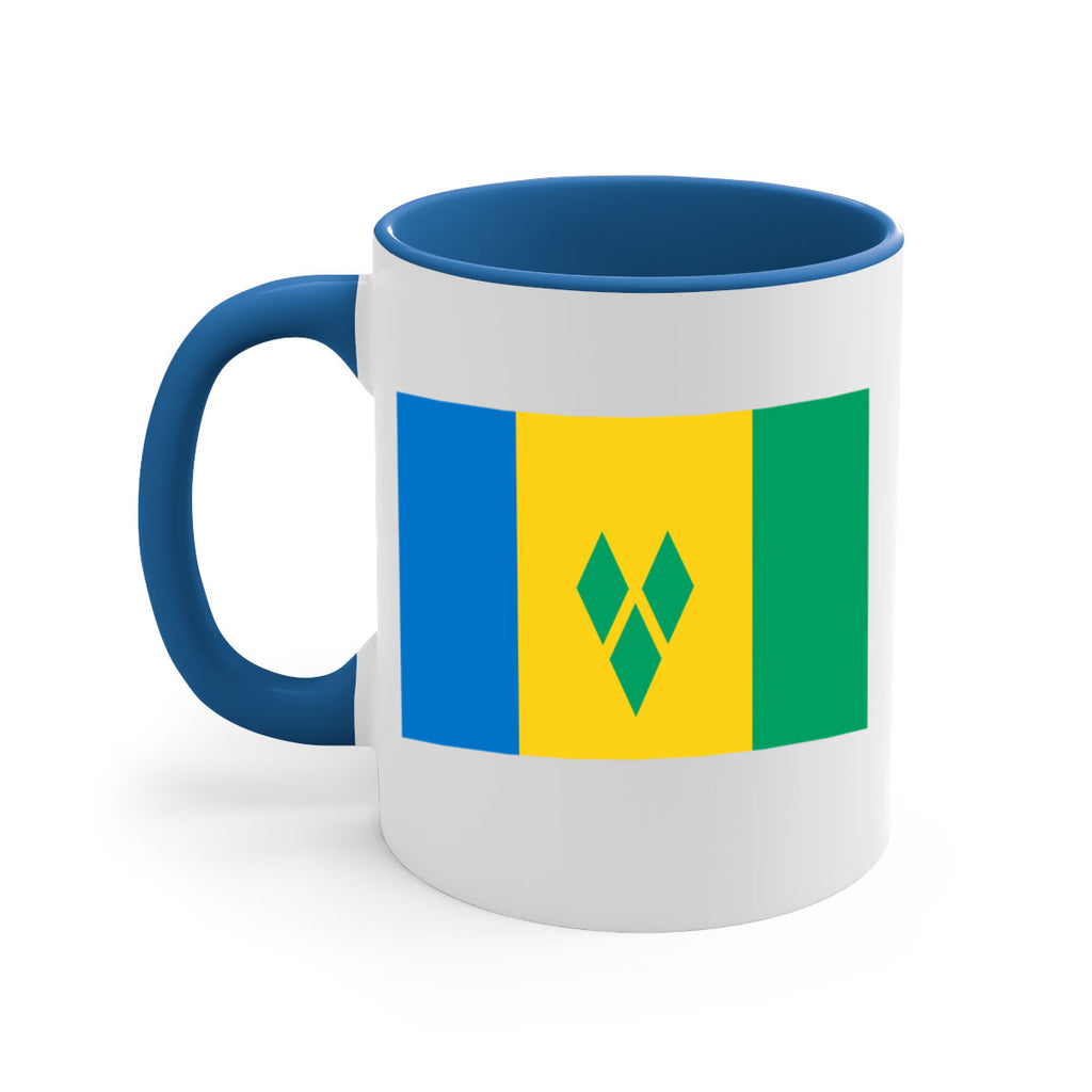 Saint Vincent and the Grenadines 50#- world flag-Mug / Coffee Cup