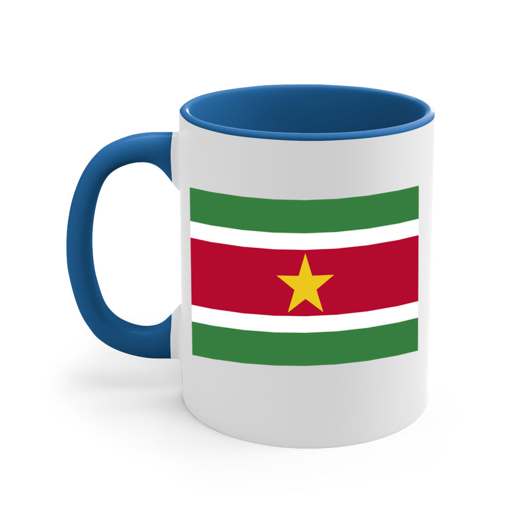 Suriname 30#- world flag-Mug / Coffee Cup