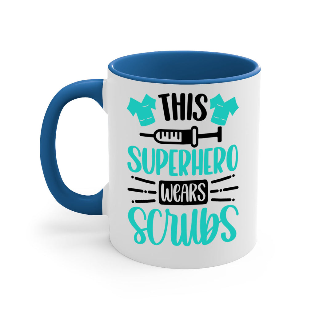 This Superhero Wears Style Style 18#- nurse-Mug / Coffee Cup