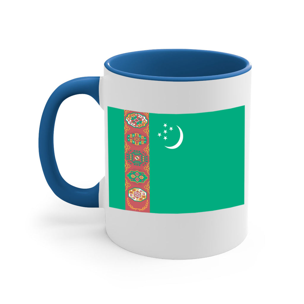 Turkmenistan 16#- world flag-Mug / Coffee Cup