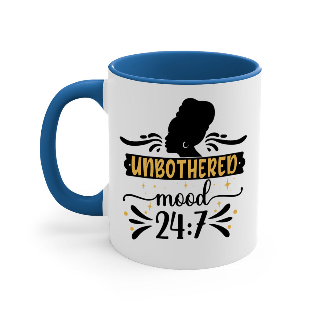 Unbothered mood Style 2#- Black women - Girls-Mug / Coffee Cup