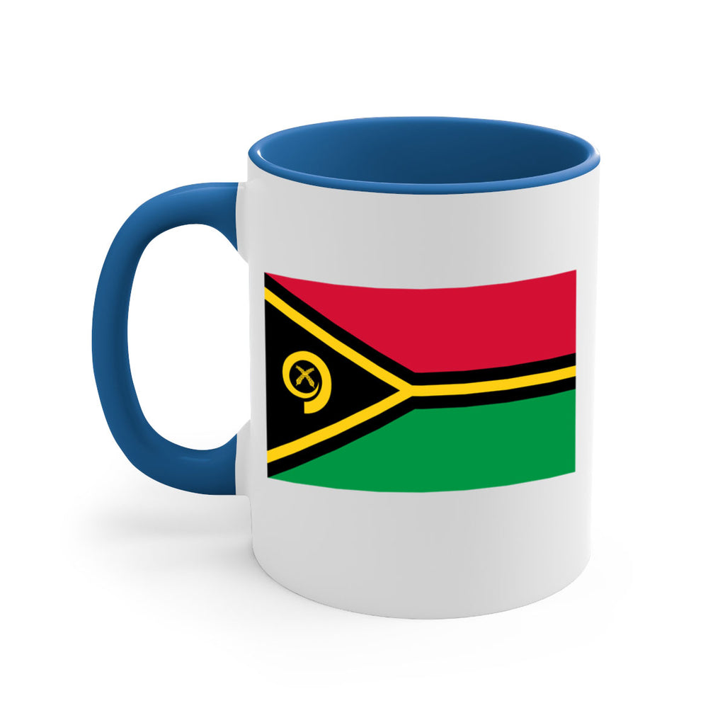 Vanuatu 7#- world flag-Mug / Coffee Cup