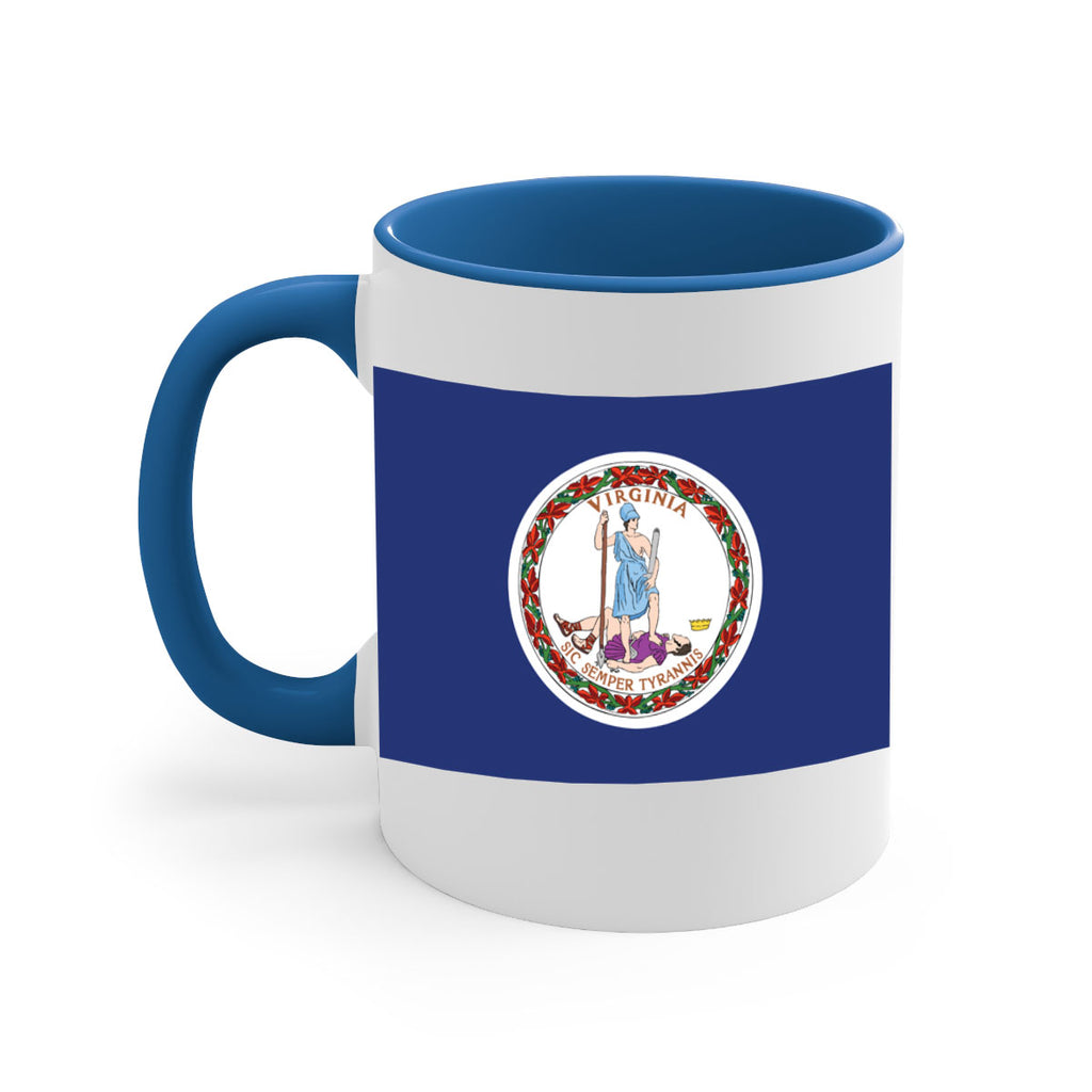 Virginia 6#- Us Flags-Mug / Coffee Cup