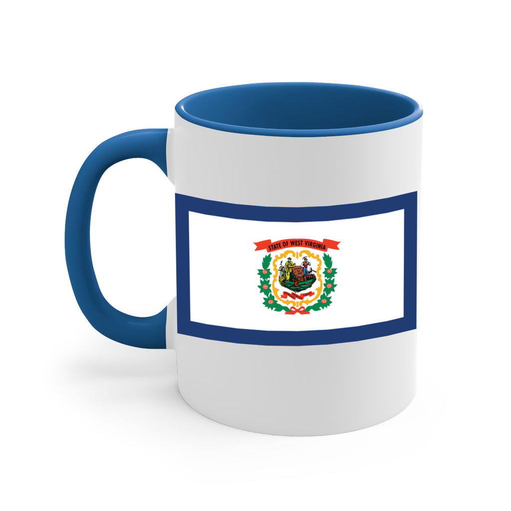 West Virginia 3#- Us Flags-Mug / Coffee Cup