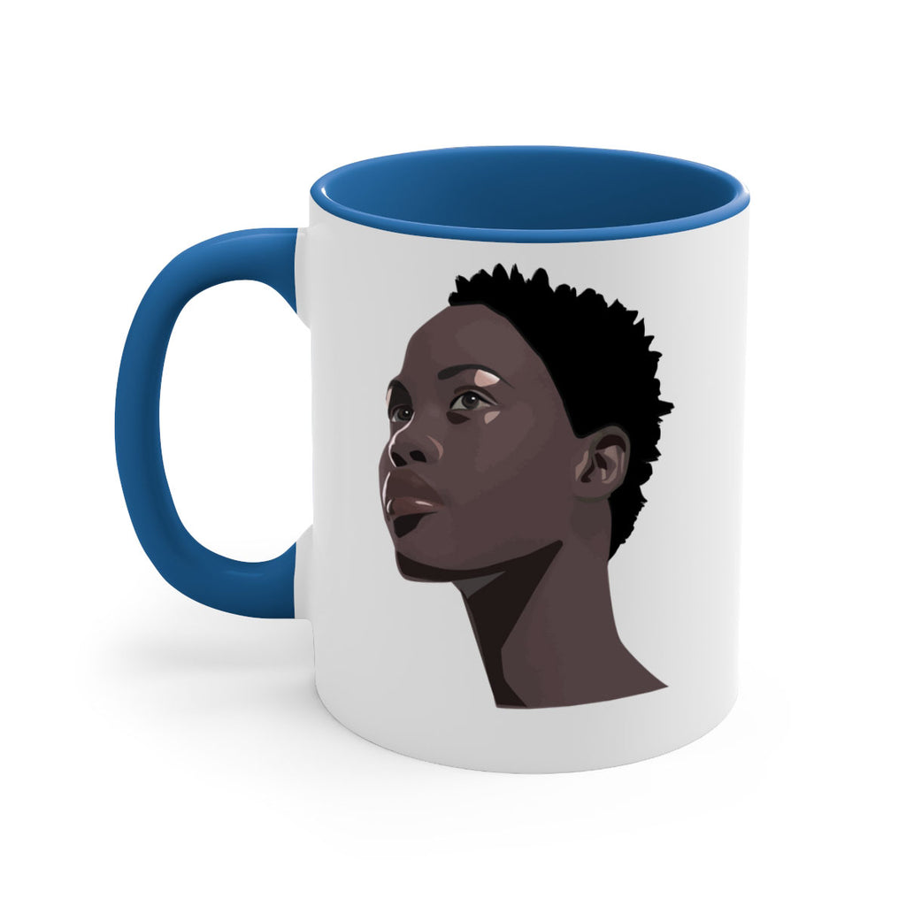 african woman portrait 88#- Black women - Girls-Mug / Coffee Cup