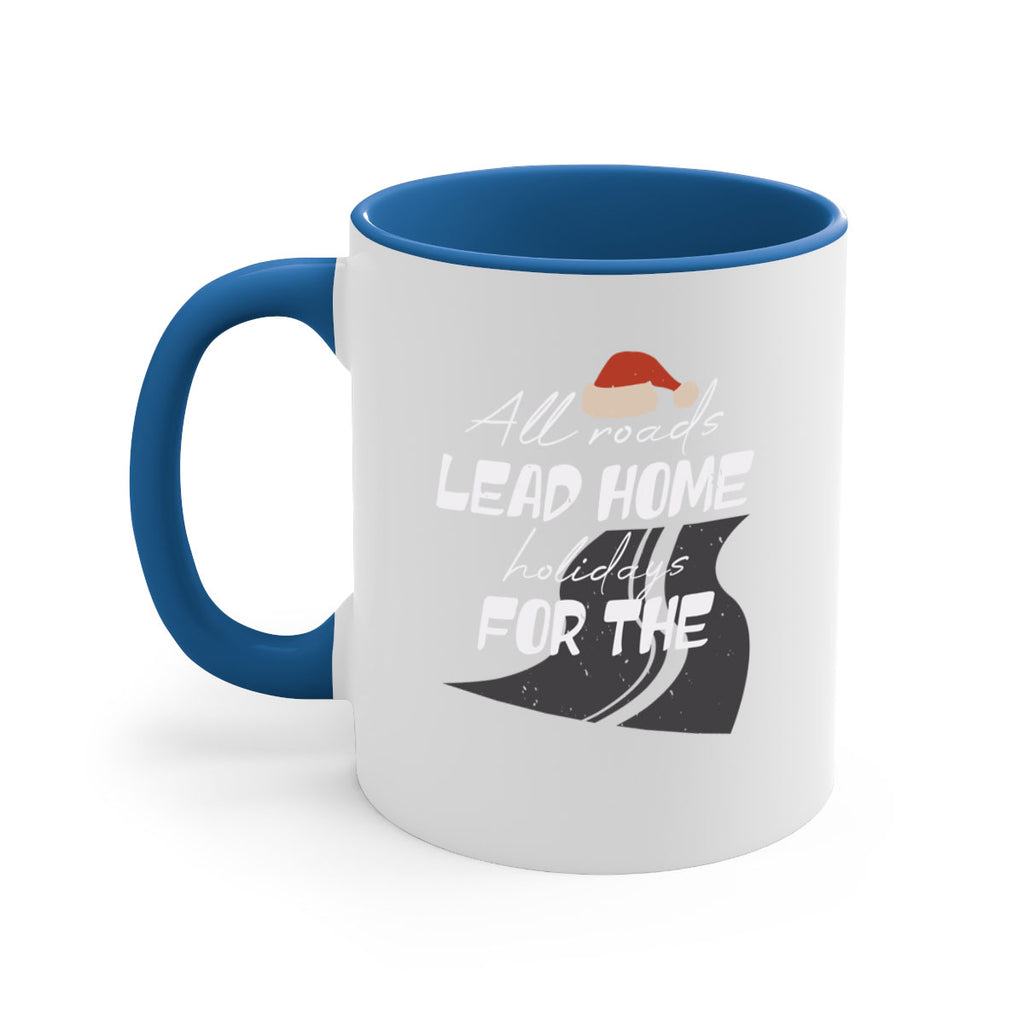 all roads lead home for the holidays 367#- christmas-Mug / Coffee Cup