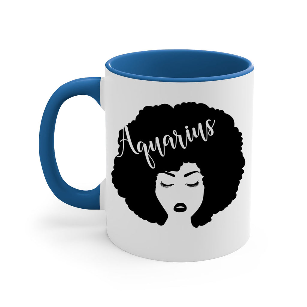 aquarius62#- Black women - Girls-Mug / Coffee Cup