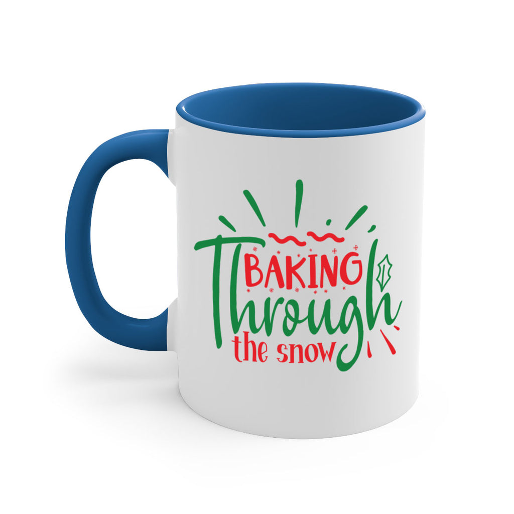 baking through the snow style 60#- christmas-Mug / Coffee Cup