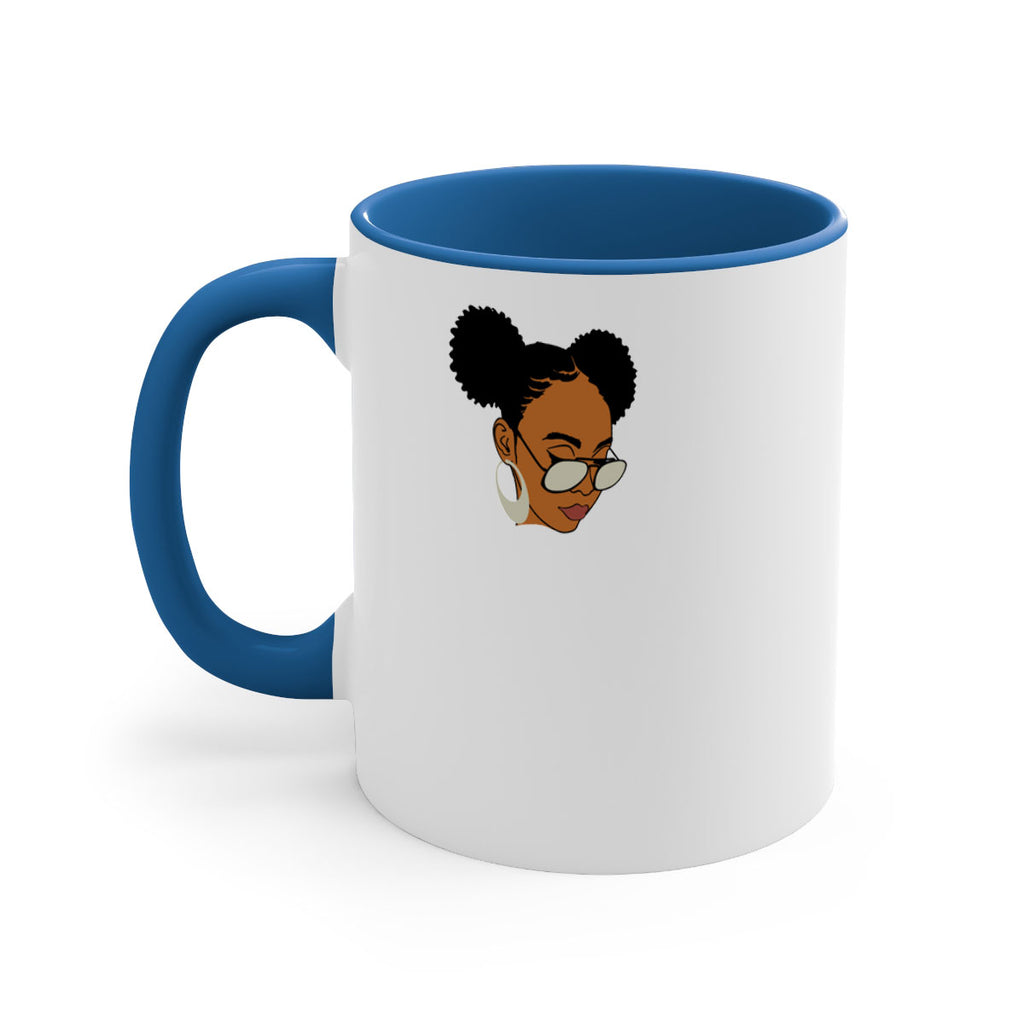 black afro 41#- Black women - Girls-Mug / Coffee Cup