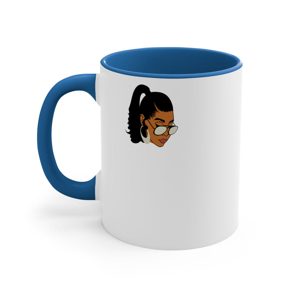 black afro 42#- Black women - Girls-Mug / Coffee Cup