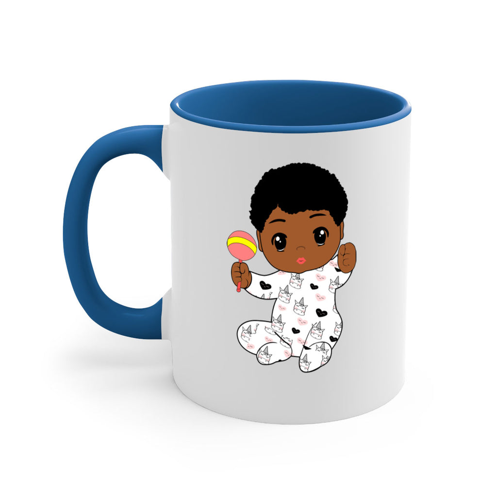 black baby boy 7#- Black men - Boys-Mug / Coffee Cup