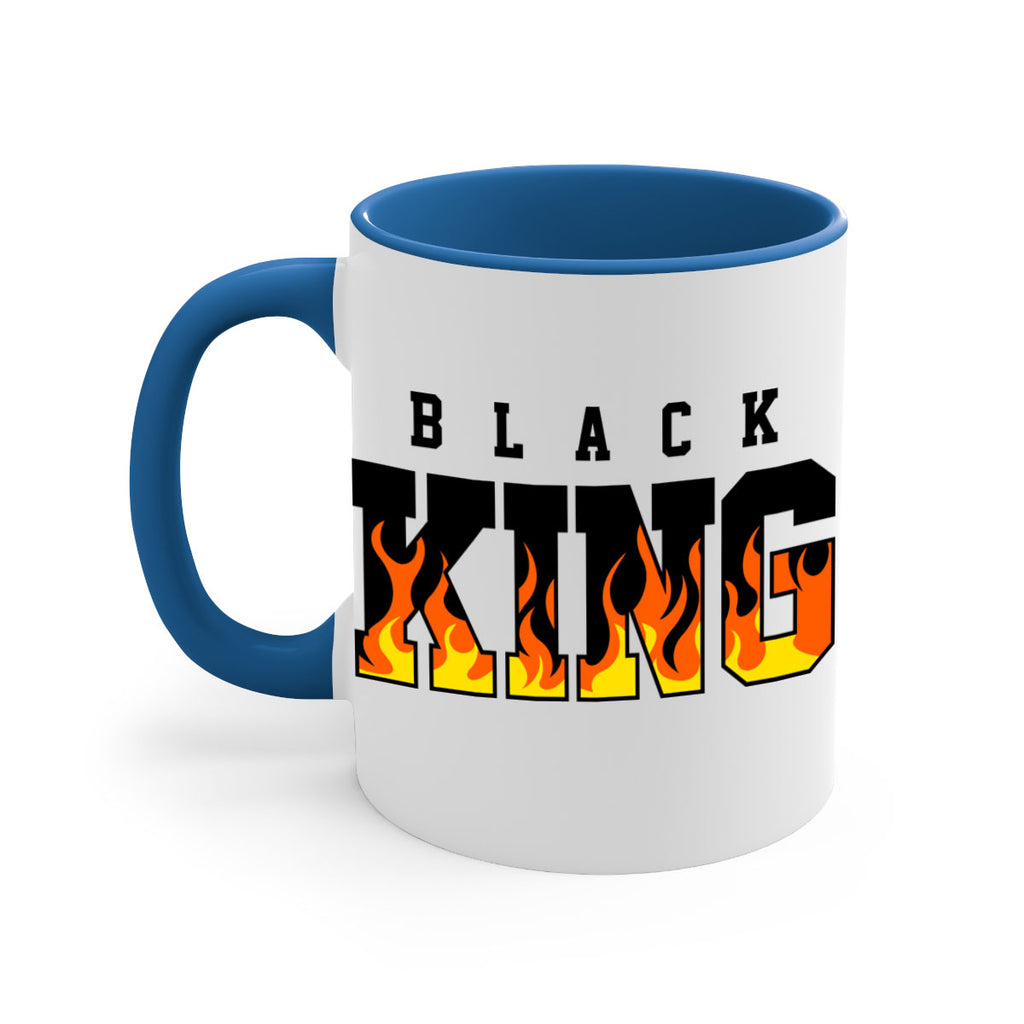 black king flames 232#- black words - phrases-Mug / Coffee Cup