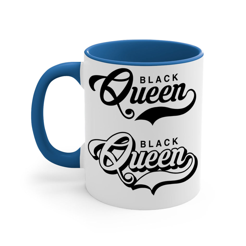 black queen 195#- black words - phrases-Mug / Coffee Cup