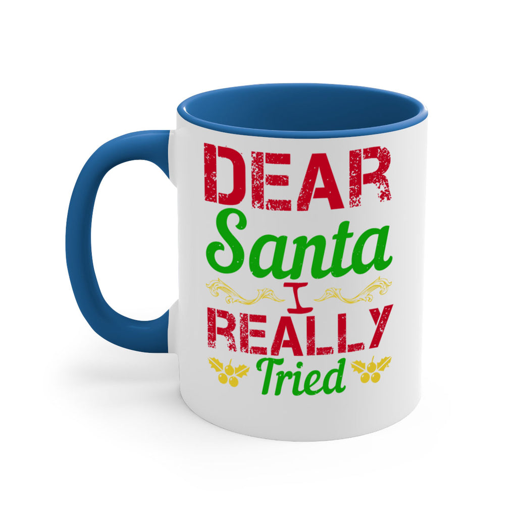 dear santa i really tried 313#- christmas-Mug / Coffee Cup