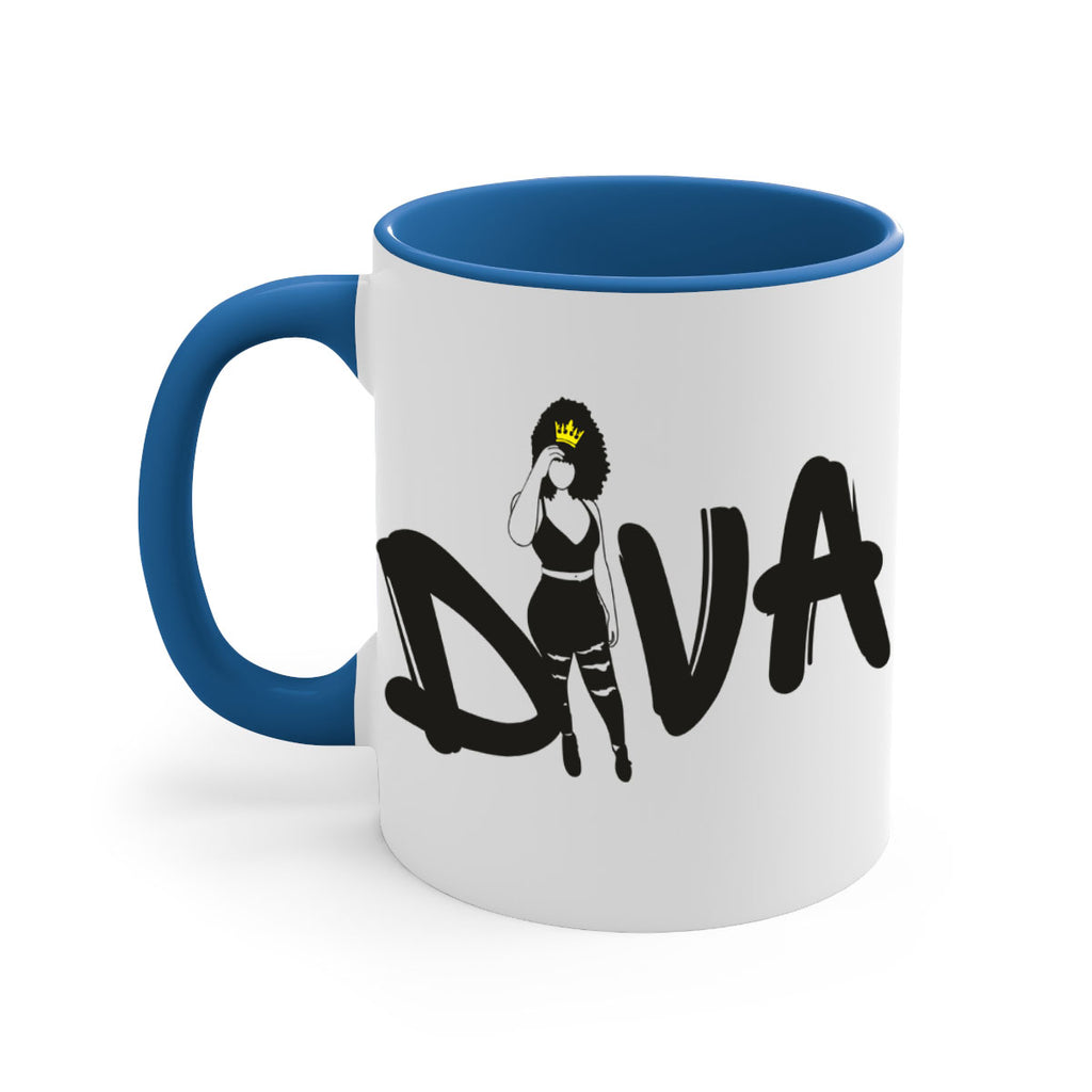 diva 6#- Black women - Girls-Mug / Coffee Cup