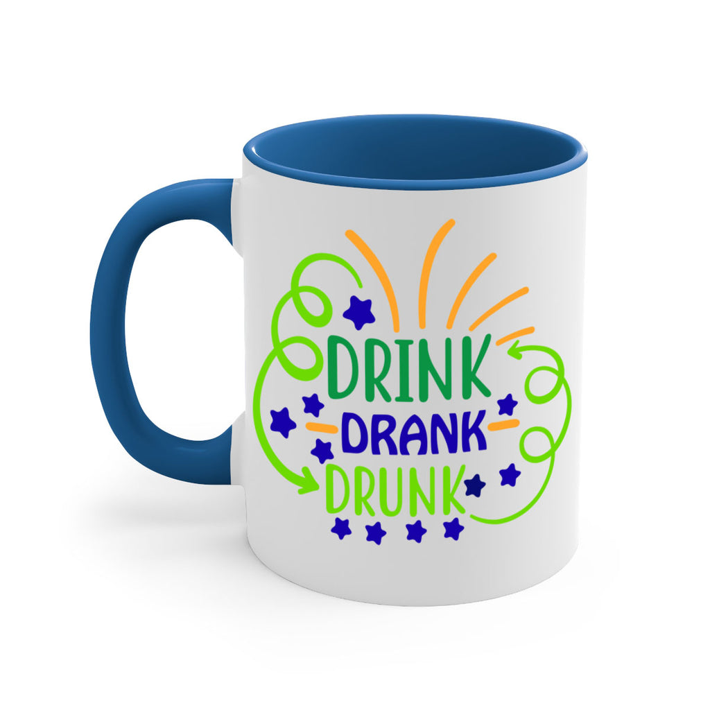 drink drank drunk 23#- mardi gras-Mug / Coffee Cup