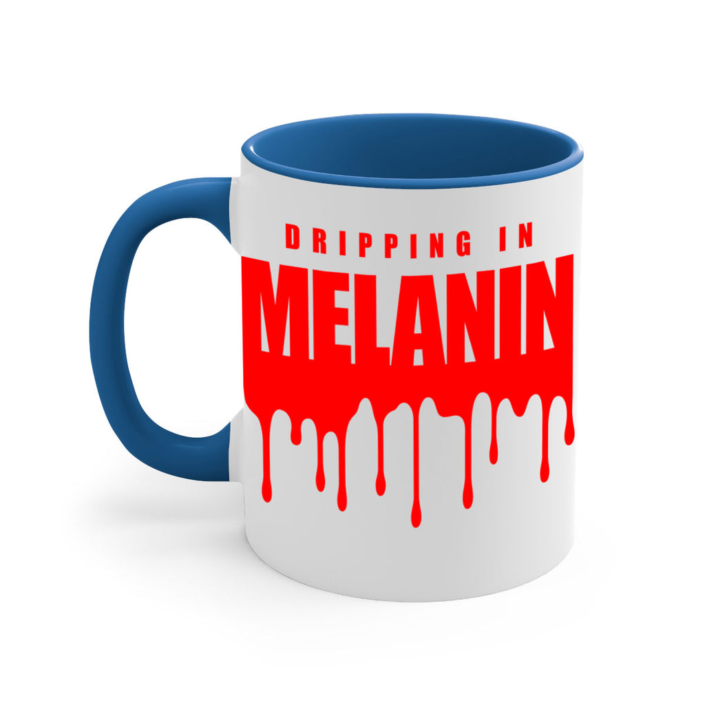 dripping in melanin 161#- black words - phrases-Mug / Coffee Cup