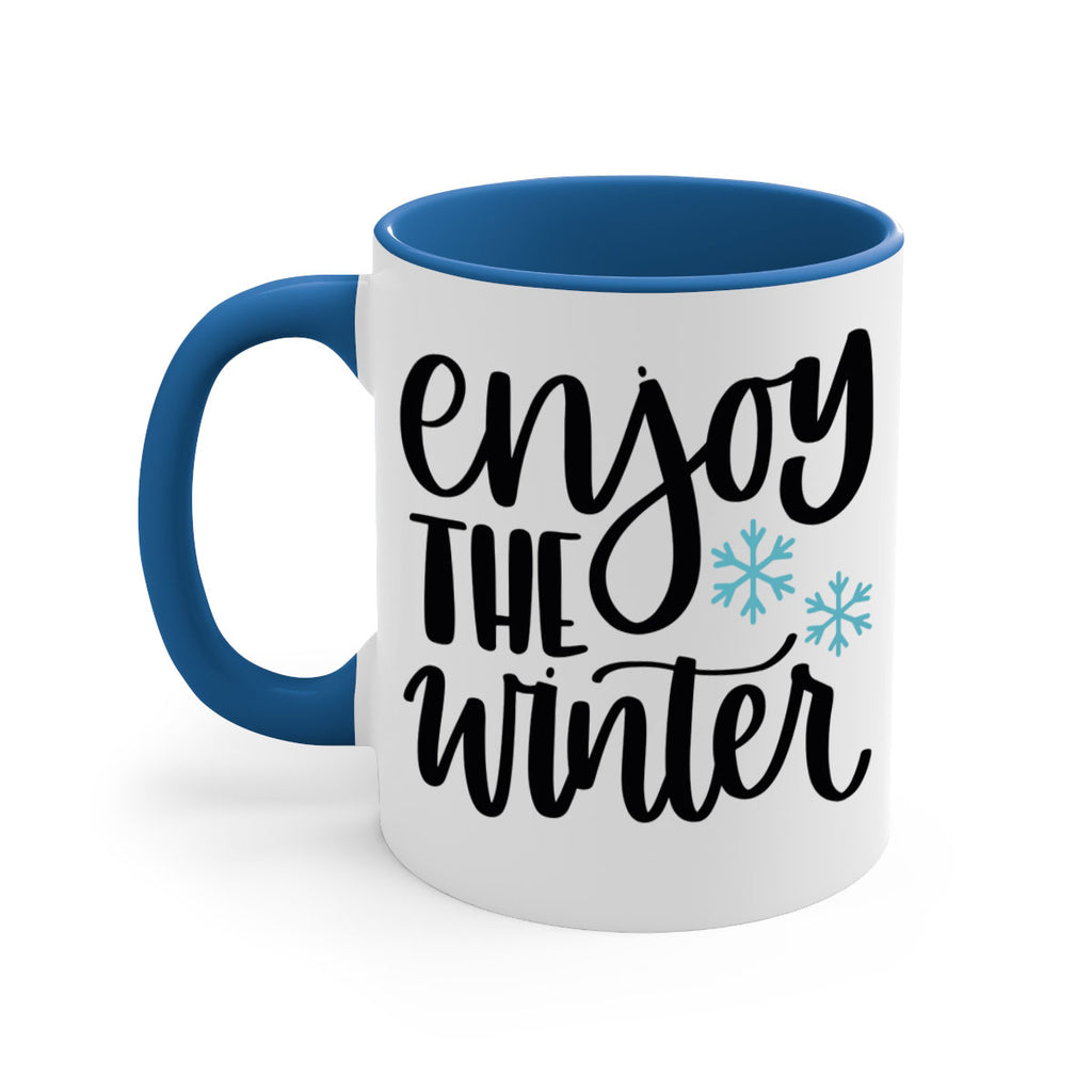 enjoy the winter 155#- christmas-Mug / Coffee Cup