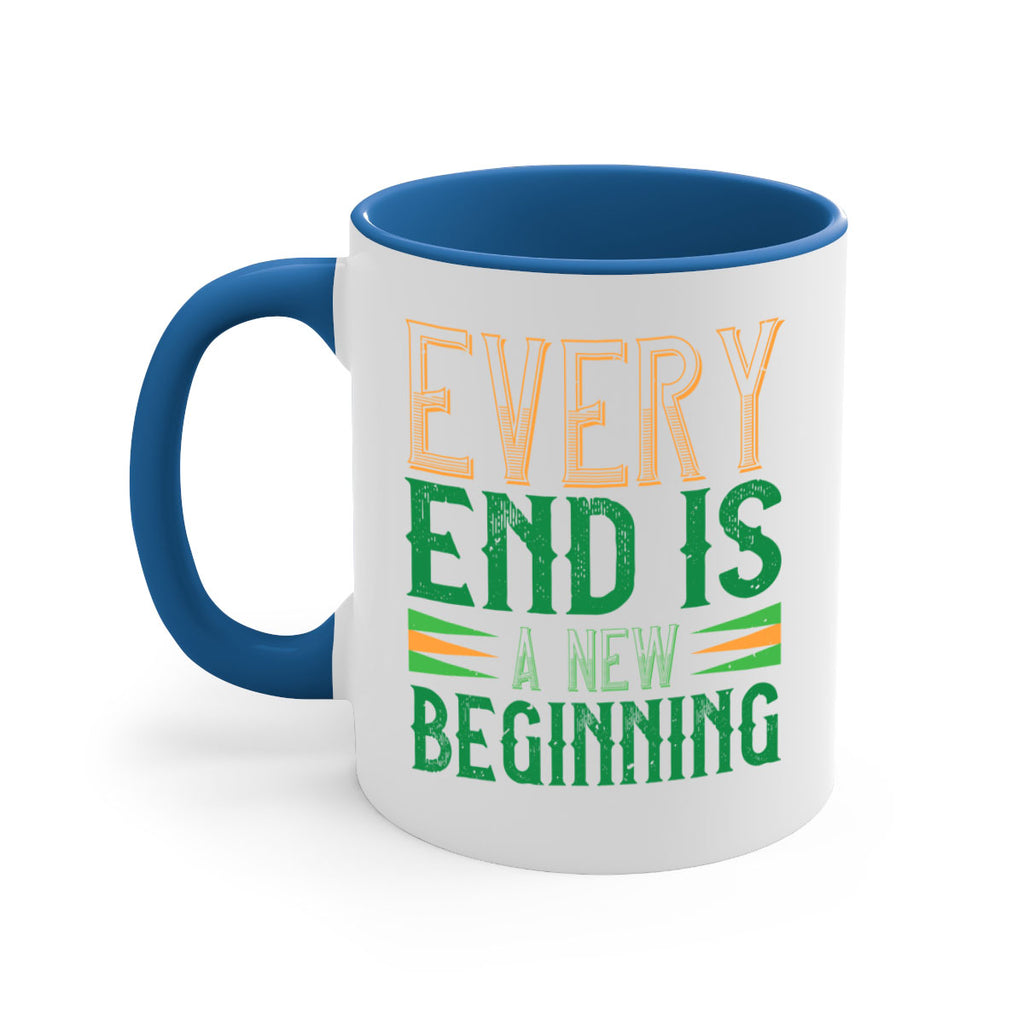 every end is a new beginning Style 138#- St Patricks Day-Mug / Coffee Cup