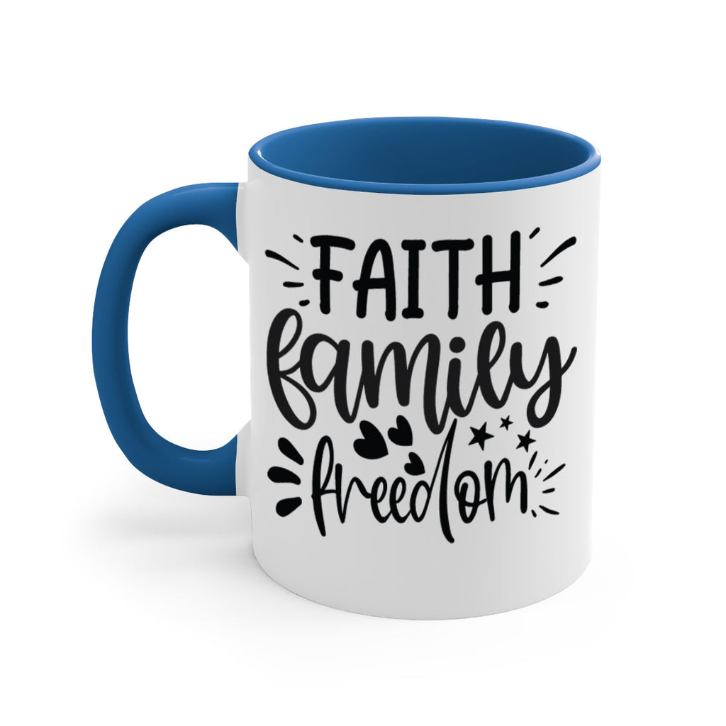 faith family freedom 43#- Family-Mug / Coffee Cup