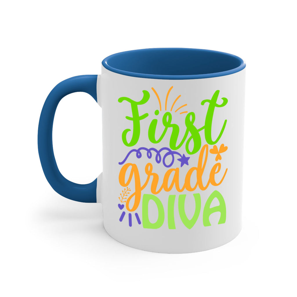 first grade diva 21#- mardi gras-Mug / Coffee Cup