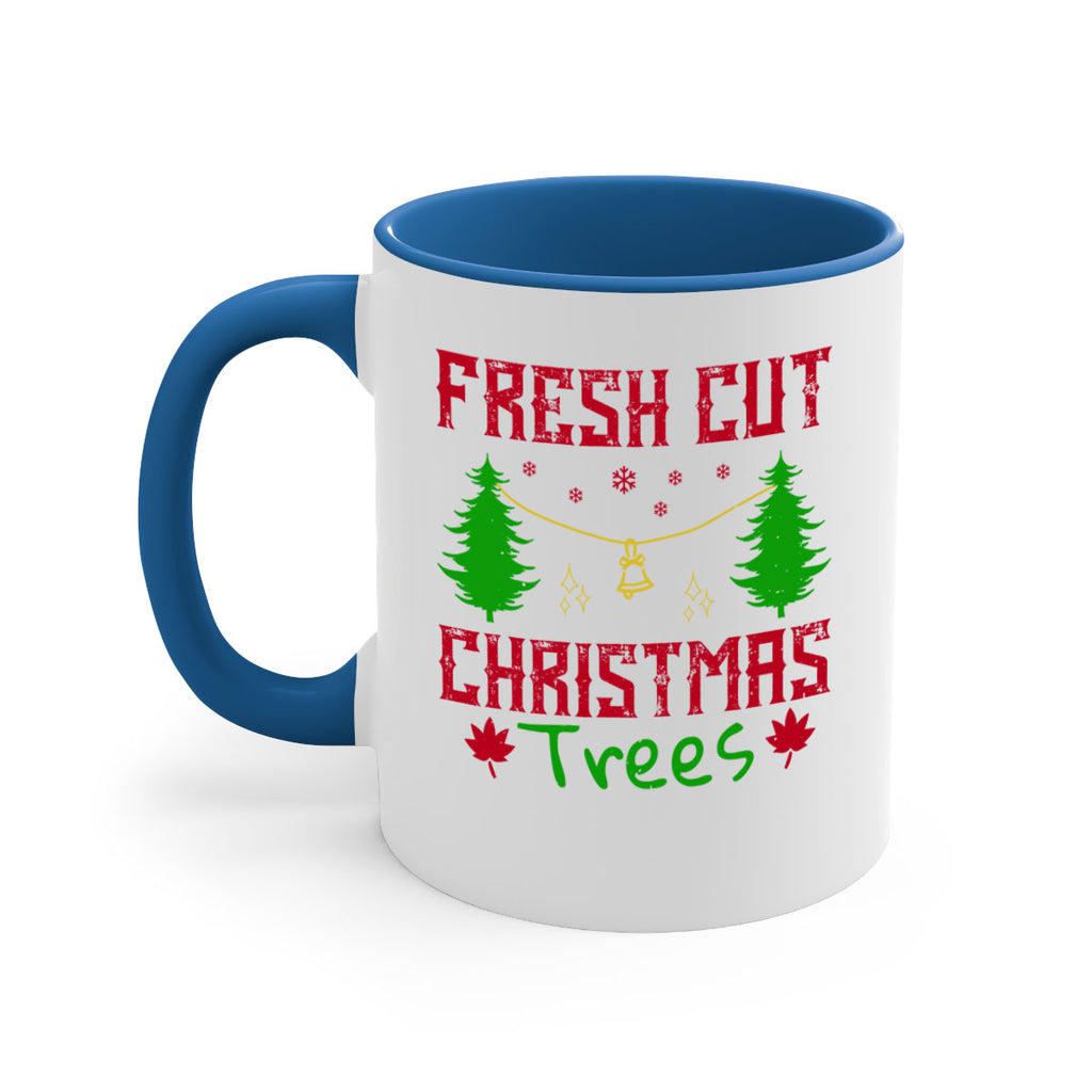 fresh cut christmas trees 452#- christmas-Mug / Coffee Cup