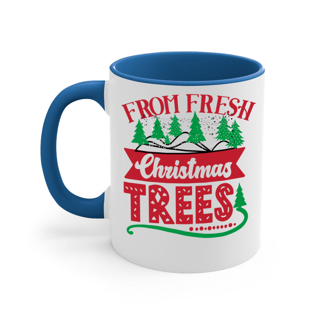 from fresh christmas trees style 218#- christmas-Mug / Coffee Cup