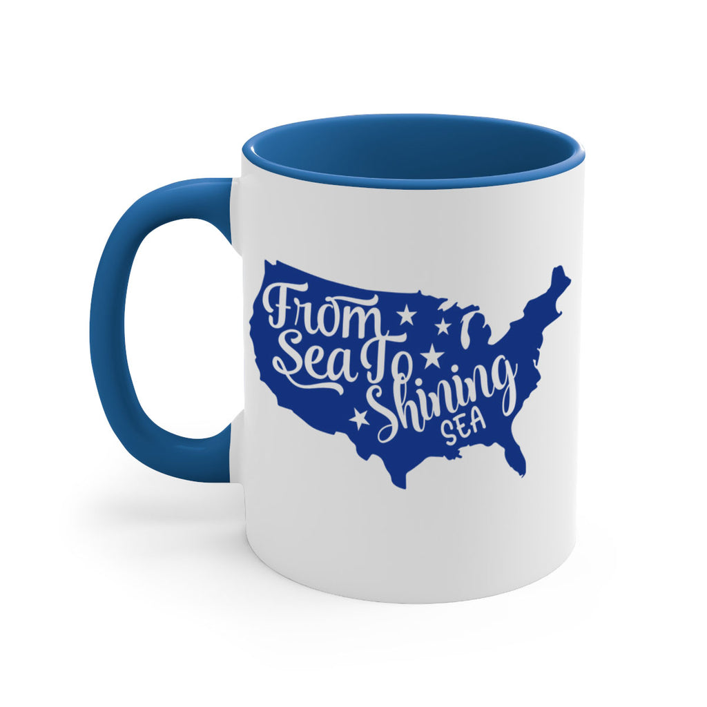 from sea to shining sea Style 52#- 4th Of July-Mug / Coffee Cup