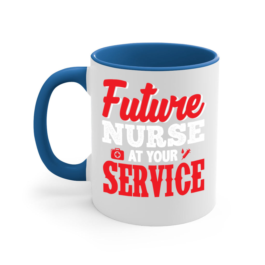 future nurse at your servicepng Style 241#- nurse-Mug / Coffee Cup