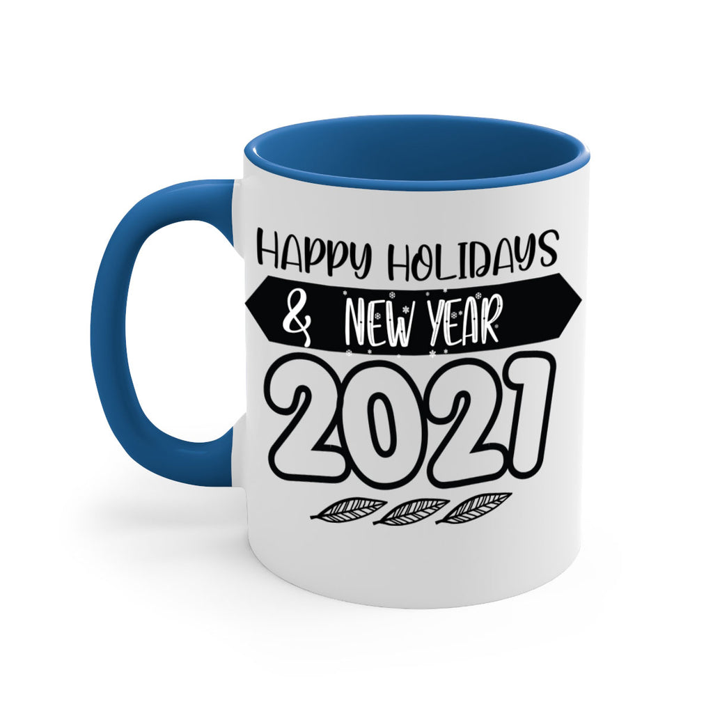 happy holidays new year style 260#- christmas-Mug / Coffee Cup