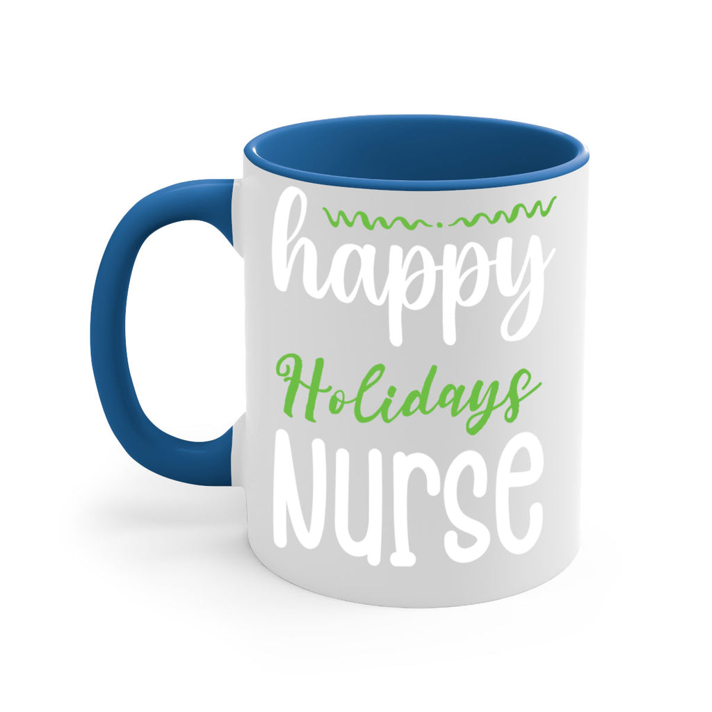 happy holidays nurse style 261#- christmas-Mug / Coffee Cup