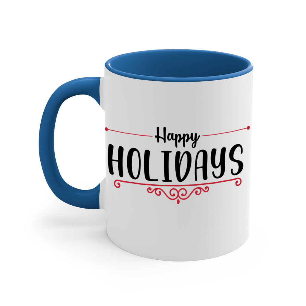 happy holidays style 262#- christmas-Mug / Coffee Cup