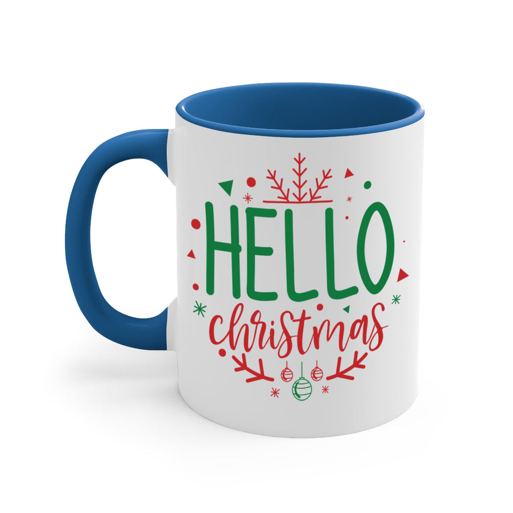 hello christmas style 285#- christmas-Mug / Coffee Cup