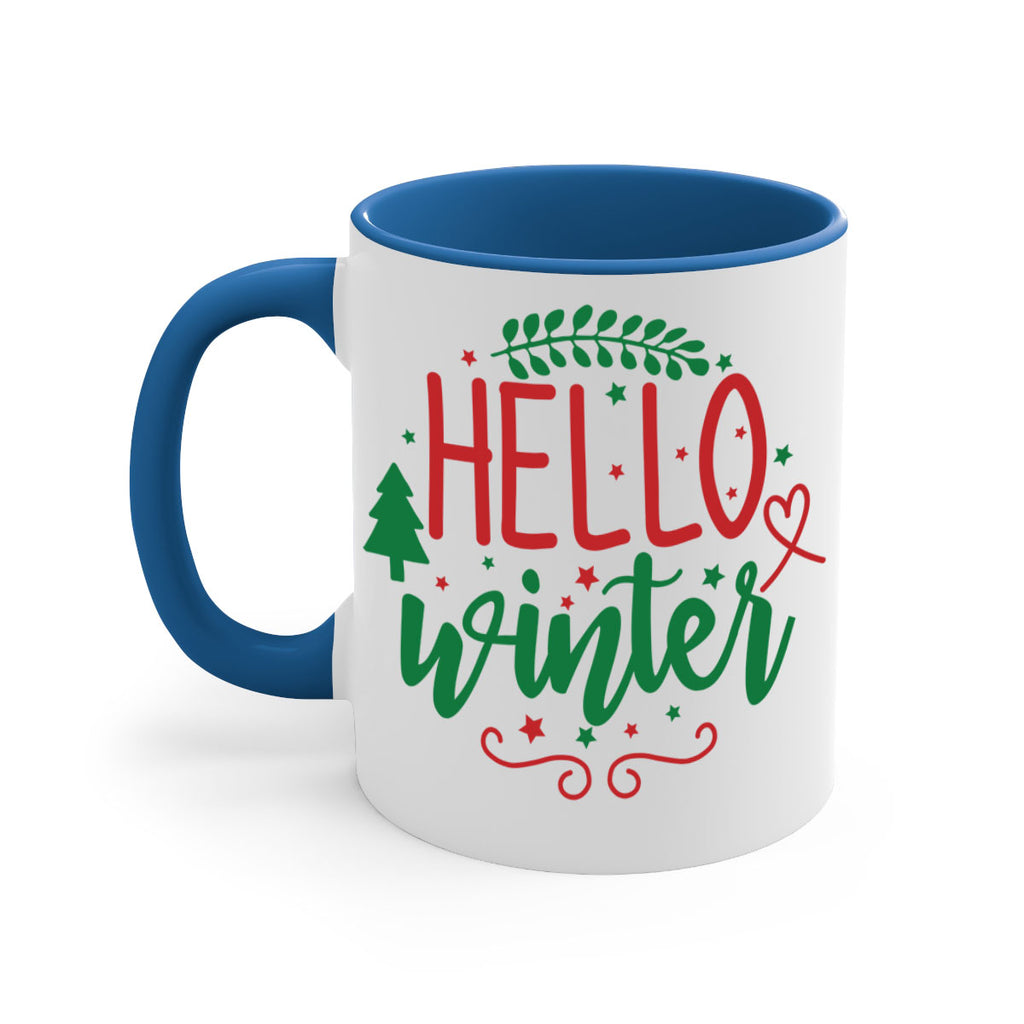 hello winter style 286#- christmas-Mug / Coffee Cup