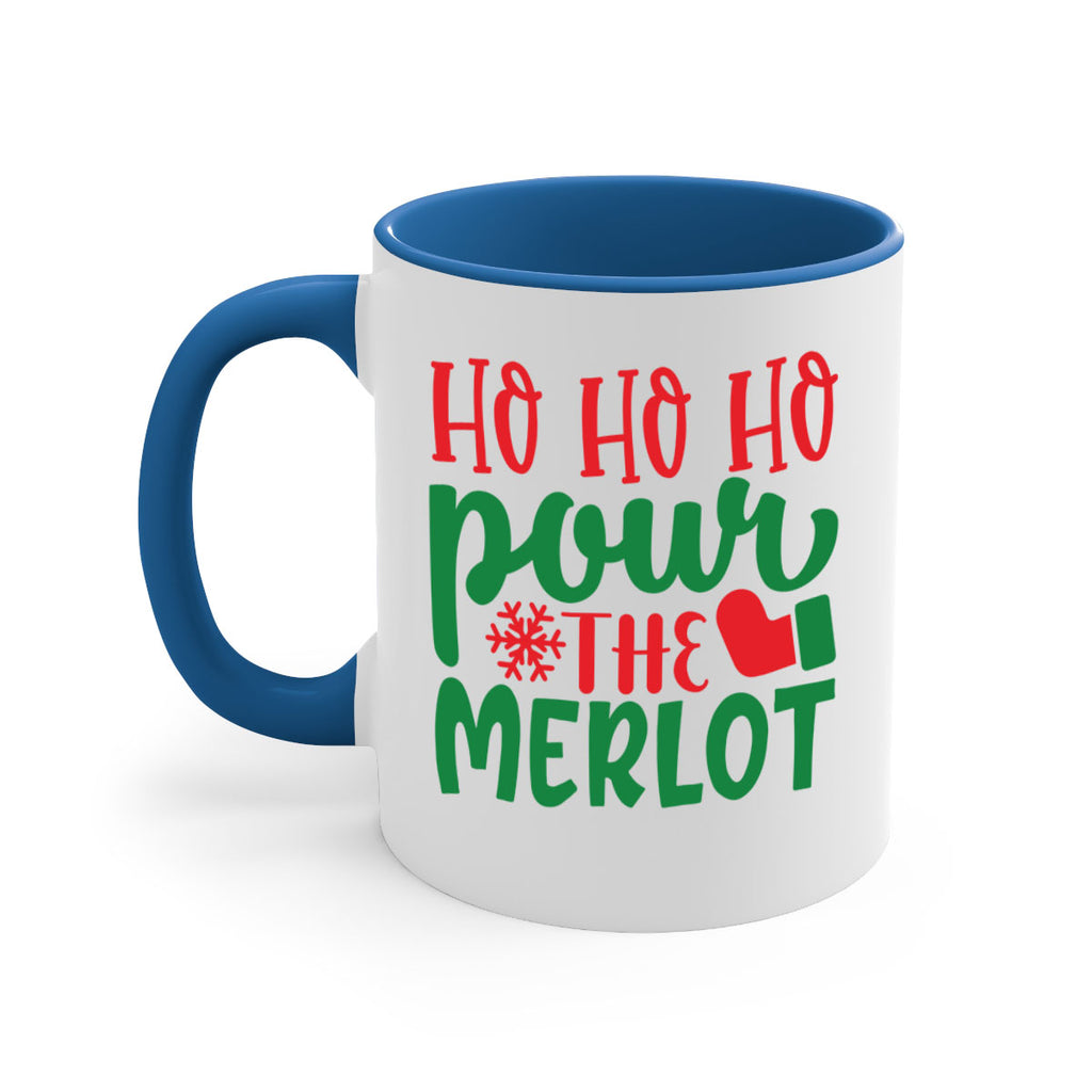 ho ho ho pour the merlot style 290#- christmas-Mug / Coffee Cup