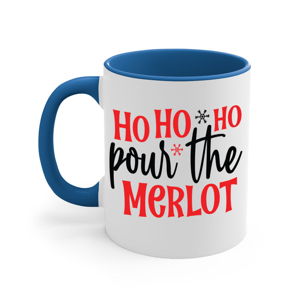 ho ho ho pour the merlot style 291#- christmas-Mug / Coffee Cup