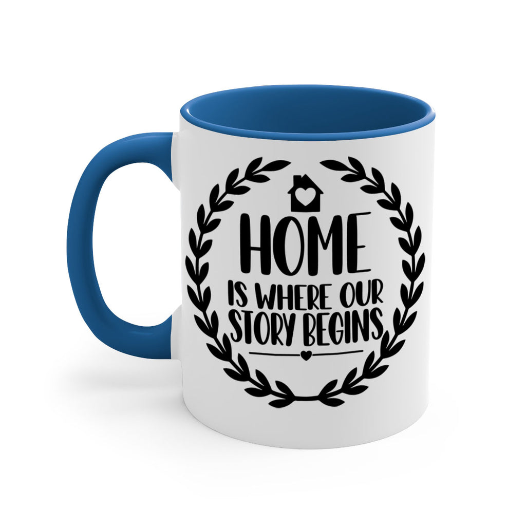 home is where our story begins 12#- home-Mug / Coffee Cup