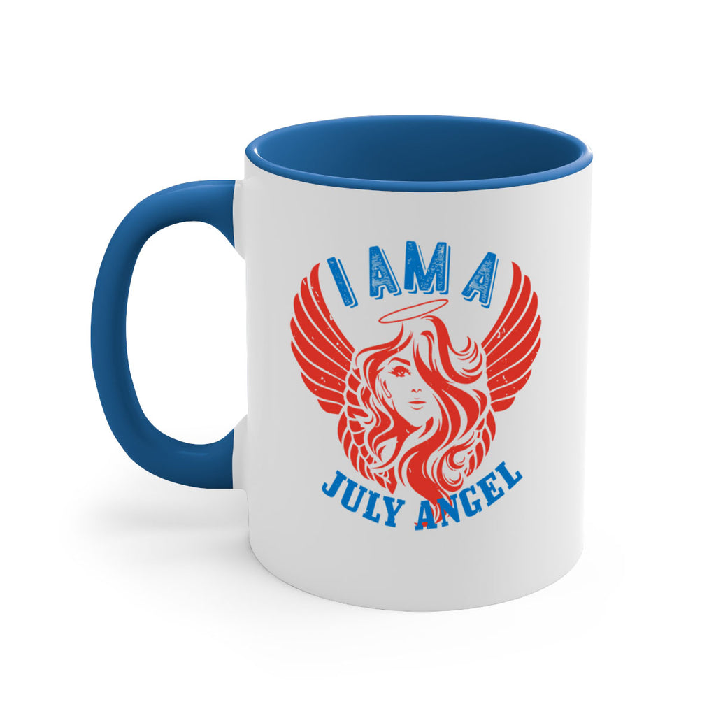 i am a july angel Style 91#- birthday-Mug / Coffee Cup