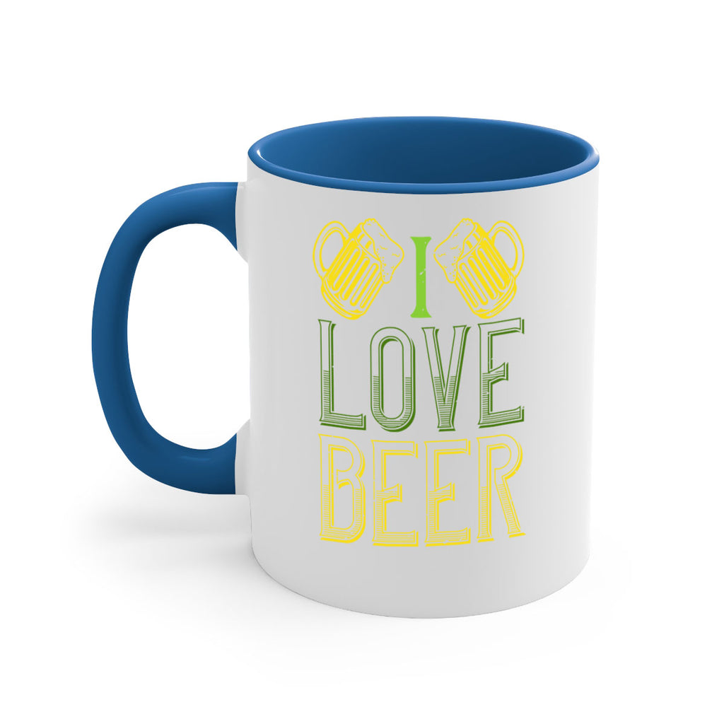 i love beer Style 134#- St Patricks Day-Mug / Coffee Cup