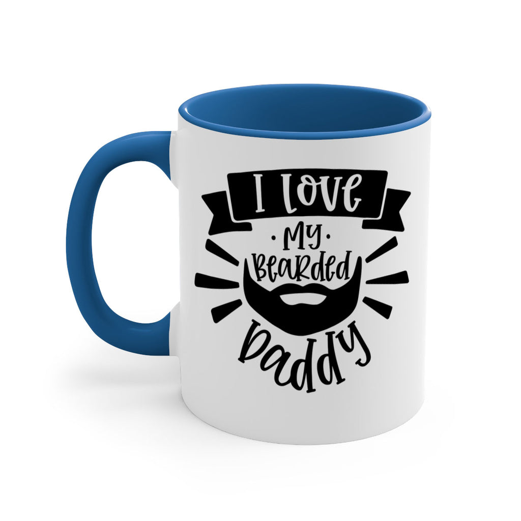 i love my bearded daddy 42#- fathers day-Mug / Coffee Cup