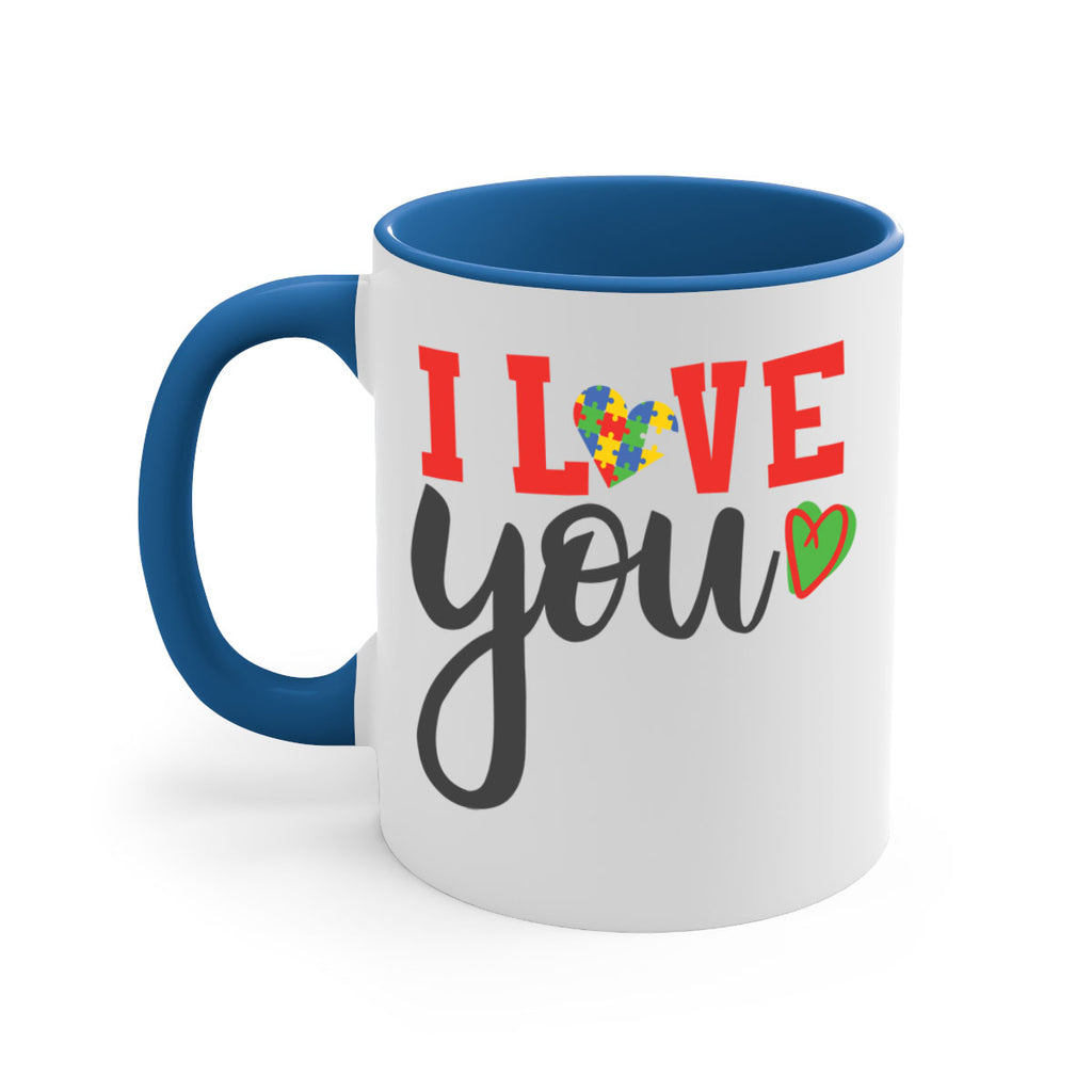 i love you Style 23#- autism-Mug / Coffee Cup