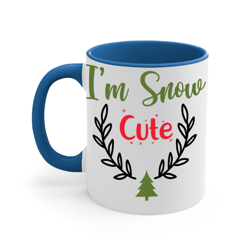 i m snow cute style 342#- christmas-Mug / Coffee Cup