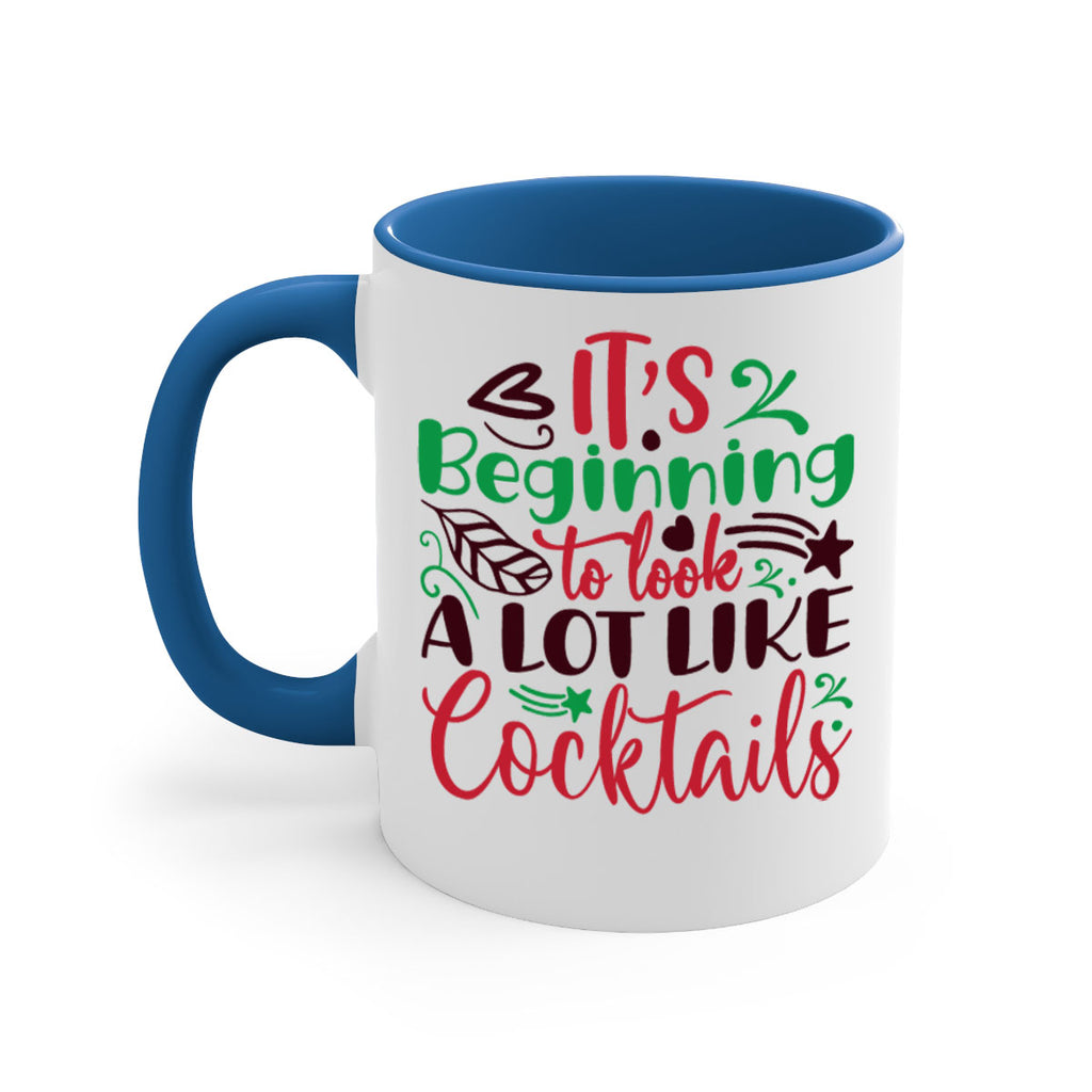 its beginning to look a lot like cocktails 251#- christmas-Mug / Coffee Cup